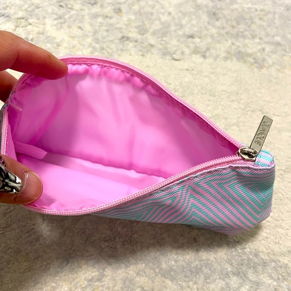 Brand New Clinique Top Zip Made Up Case In Multi Color 9” X 4.75” X 2.75” - Picture 4 of 9